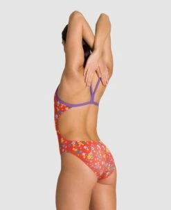 Arena Lydia Jacoby Capsule Collection Challenge Back - Vintage Floral -Arena 007980430 003 xl 2 1