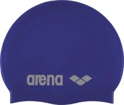 ARENA Classic Silicone Bathing Cap Blue