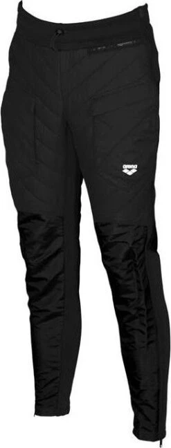 ARENA Cocoon Half-Quilted Pants Black