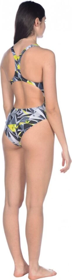 Swimsuit One Piece Woman ARENA 3D Shattered Booster Multi-colors -Arena 11720385d70cc576b9318.19702374