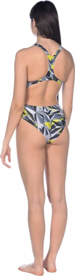 Swimsuit One Piece Woman ARENA 3D Shattered Booster Multi-colors -Arena 11720385d70cc5c8c5a11.54499190