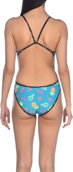 Swimsuit One Piece ARENA NEON LIGHTS REVERSIBLE Black Multi-colors 8 Swimsuit One Piece ARENA NEON LIGHTS REVERSIBLE Black Multi-colors -Arena 11720525d41576a0f5970.35016606