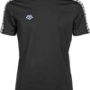 ARENA Team T-shirt Black White