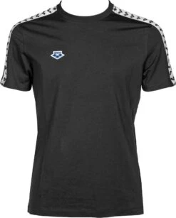 ARENA Team T-shirt Black White