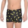 Arena Boy's Short Cactus Black Yellow -Arena 14035415e26f2a0241a51.60082435