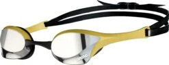 Arena COBRA ULTRA SWIPE MR SILVER GOLD Swimgoggles