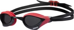 Swimming Glasses ARENA COBRA CORE SWIPE SMOKE Red