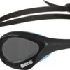Arena Cobra Ultra Swipe Swimming Goggles Black Blue - Smoke