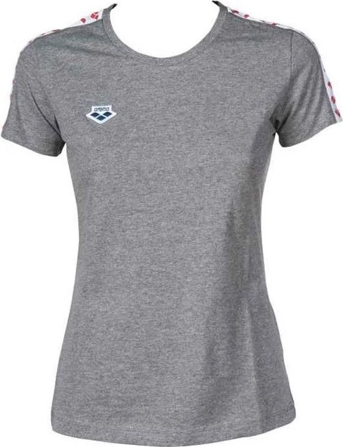 Arena Team T-Shirt Gray / White / Red Women 3 Arena Team T-Shirt Gray / White / Red Women