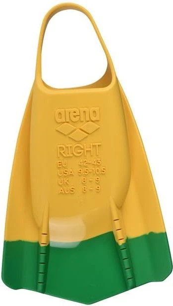 Arena Powerfin Pro Fed Gold / Green Fins 4 Arena Powerfin Pro Fed Gold / Green Fins - Image 2