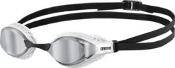 Arena Air-Speed Mirror Swimming Goggles White Black