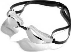Arena Air-Speed Mirror Swimming Goggles White Black -Arena 194720160f928c77660d3.64036579