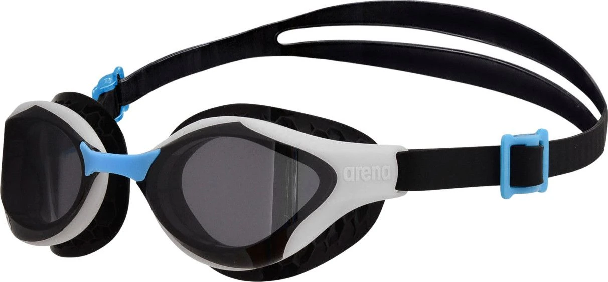 Arena Air-Bold Swipe Swimming Goggles White Black Blue 3 Arena Air-Bold Swipe Swimming Goggles White Black Blue