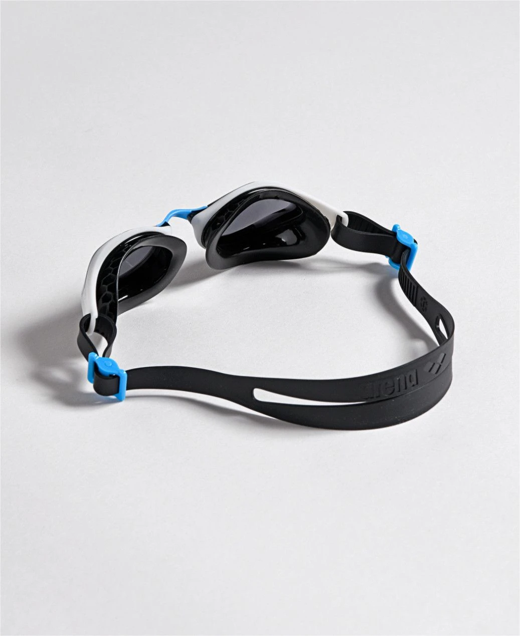 Arena Air-Bold Swipe Swimming Goggles White Black Blue 7 Arena Air-Bold Swipe Swimming Goggles White Black Blue - Image 5