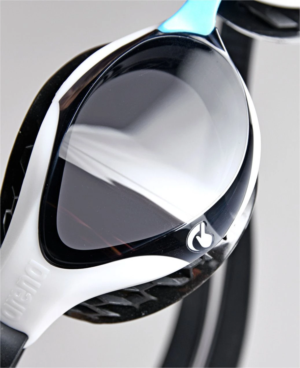 Arena Air-Bold Swipe Swimming Goggles White Black Blue 8 Arena Air-Bold Swipe Swimming Goggles White Black Blue - Image 6