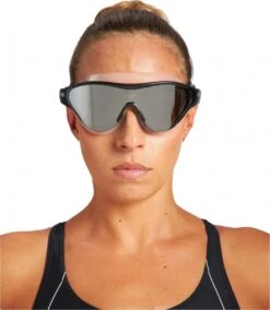 Fitness Swimming Mask Arena One Mirror TU Black / Silver