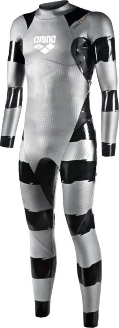 Women's Arena SAMS Carbon Neoprene Wetsuit Silver Black -Arena 205144660891fdc8f2640.00833539