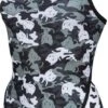 Women's Arena Crazy Camo Cats Superfly Back One-Piece Swimsuit