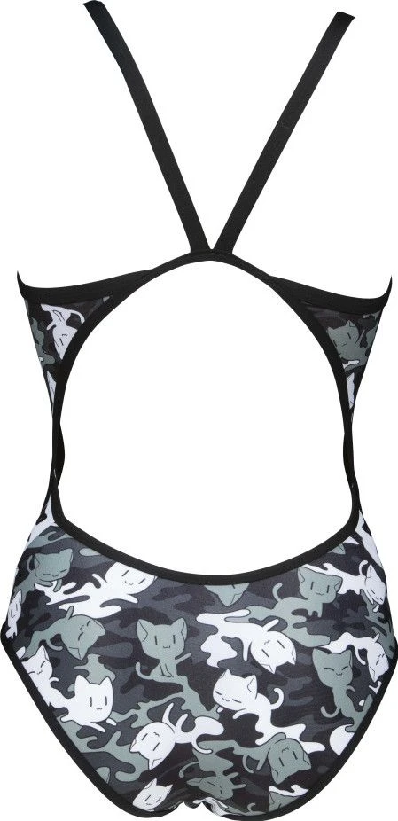 Women's Arena Crazy Camo Cats Superfly Back One-Piece Swimsuit 6 Women's Arena Crazy Camo Cats Superfly Back One-Piece Swimsuit - Image 4