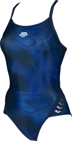 Women's Arena Iconic Super Fly Back One-Piece Swimsuit Blue