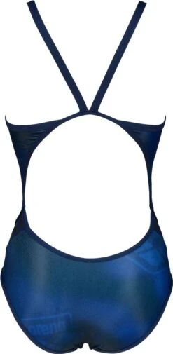 Women's Arena Iconic Super Fly Back One-Piece Swimsuit Blue 8 Women's Arena Iconic Super Fly Back One-Piece Swimsuit Blue -Arena 210333260f6d06e414616.44093567