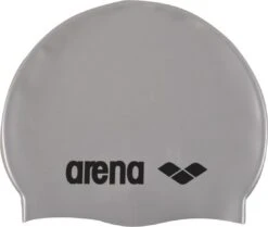 ARENA Cap CLASSIC Silicone Silver/black