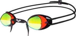 ARENA SWEDIX MIRROR Goggles Black Yellow Red
