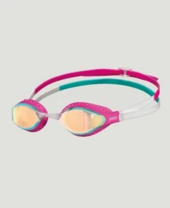 Arena Air Speed Mirrored Goggles -Arena ArenaAirSpeedMirroredYellowCopperPink