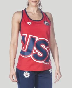 Arena Official USA Swimming National Team Women's Tank -Arena ftp m magentoproduct photos000305407 002 xl