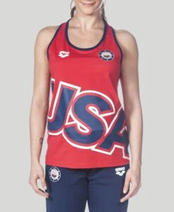 Arena Official USA Swimming National Team Women's Tank -Arena ftp m magentoproduct photos000305407 005 xl