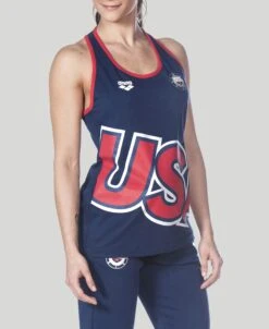 Arena Official USA Swimming National Team Women's Tank -Arena ftp m magentoproduct photos000305704 002 xl