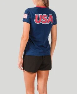 Arena Official USA Swimming National Team Women's T-Shirt -Arena ftp m magentoproduct photos000306704 002 xl