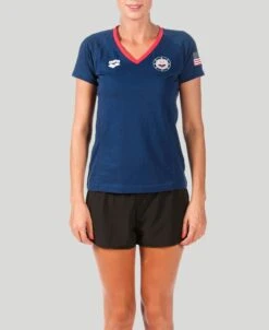 Arena Official USA Swimming National Team Women's T-Shirt -Arena ftp m magentoproduct photos000306704 005 xl