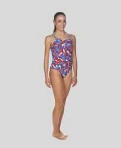 Arena Shattered Glass Light Drop Back One Piece -Arena ftp m magentoproduct photos001411415 002 xl