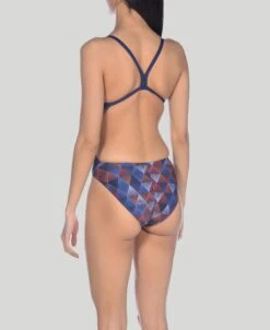 Arena Linear Triangle Challenge Back One Piece