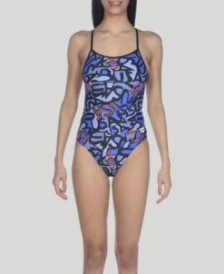 Arena Usa Allover Booster Back One Piece