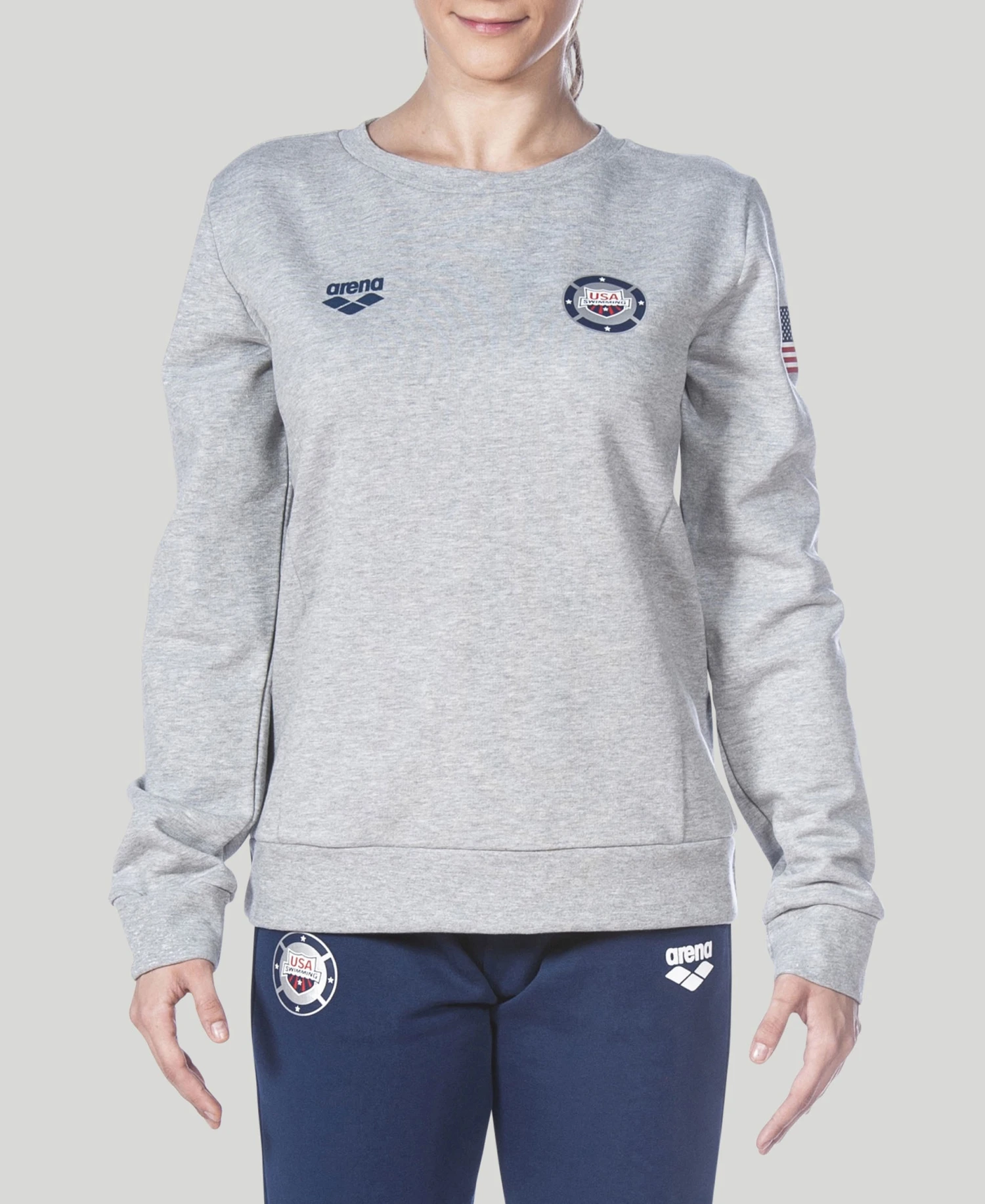 Arena Womens Essential Crew Sweat 8 Arena Womens Essential Crew Sweat - Image 6