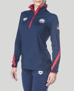 Arena Official USA Swimming National Team Womens Half Zip LS II 10 Arena Official USA Swimming National Team Womens Half Zip LS II -Arena ftp m magentoproduct photos002780704 001 xl