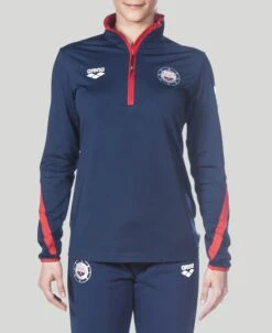 Arena Official USA Swimming National Team Womens Half Zip LS II 12 Arena Official USA Swimming National Team Womens Half Zip LS II -Arena ftp m magentoproduct photos002780704 005 xl