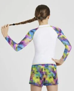 Arena Girl's Long Sleeve Rash Guard