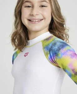 Arena Girl's Short Sleeve Rash Guard -Arena ftp m magentoproduct photos003140120 004 xl