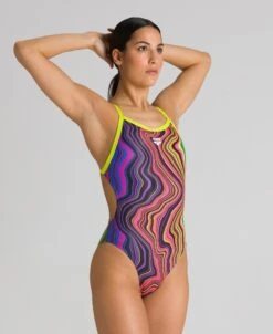 Arena Marbelized X Criss Cross Back One Piece -Arena ftp m magentoproduct photos003469660 001 xl