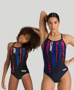 Arena Team Painted Stripes Light Drop Back One Piece 34 Arena Team Painted Stripes Light Drop Back One Piece -Arena ftp m magentoproduct photos003552500 001 xl