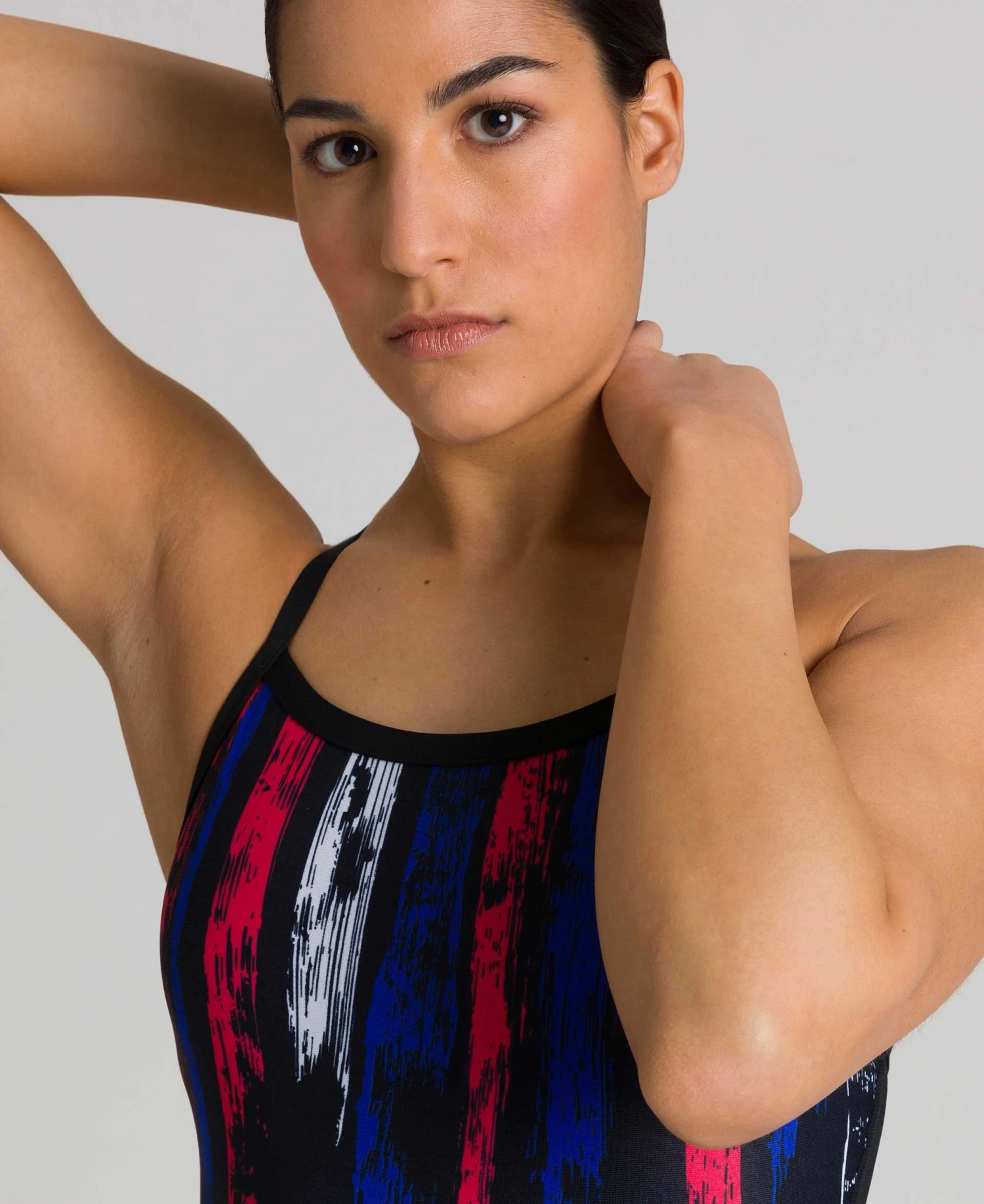 Arena Team Painted Stripes Light Drop Back One Piece 7 Arena Team Painted Stripes Light Drop Back One Piece - Image 5