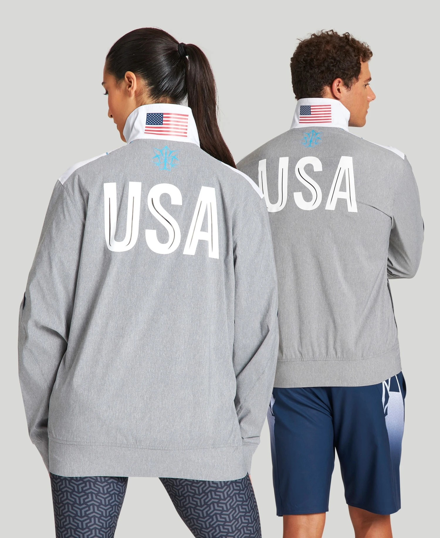 Arena USA Swimming Team Kit OG Demin Warm Up Jacket – Official Line 5 Arena USA Swimming Team Kit OG Demin Warm Up Jacket – Official Line - Image 3