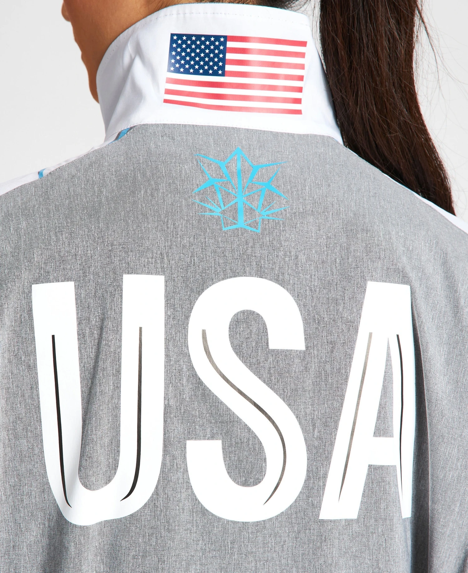 Arena USA Swimming Team Kit OG Demin Warm Up Jacket – Official Line 7 Arena USA Swimming Team Kit OG Demin Warm Up Jacket – Official Line - Image 5