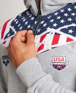 Arena USA Swimming Team Kit Hooded Zip Jacket – Official Line -Arena ftp m magentoproduct photos003869520 007 xl