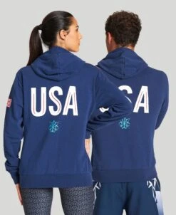 Arena USA Swimming Team Kit Hooded Zip Jacket – Official Line -Arena ftp m magentoproduct photos003869700 002 xl