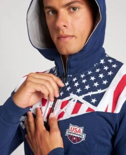 Arena USA Swimming Team Kit Hooded Zip Jacket – Official Line -Arena ftp m magentoproduct photos003869700 007 xl