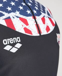 Arena USA Swimming Team Kit Men's Half Zip Shirt – Official Line